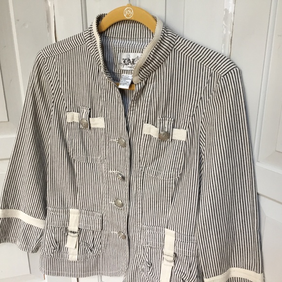 Live a Little Striped Blazer Jacket - Picture 8 of 13